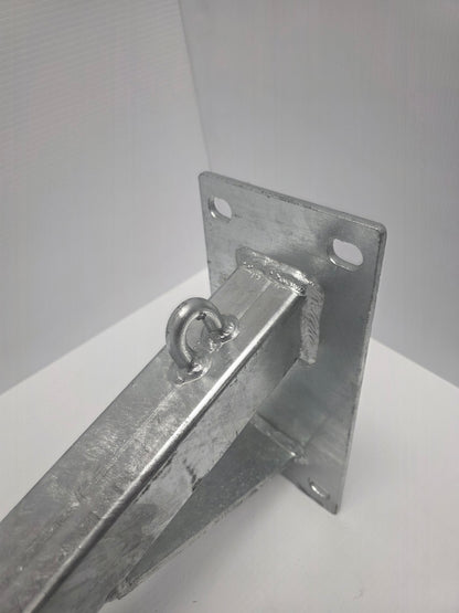 3448 Dunbier Trailer Winch Post  50mm Sq, Suits 76mm DrawBar