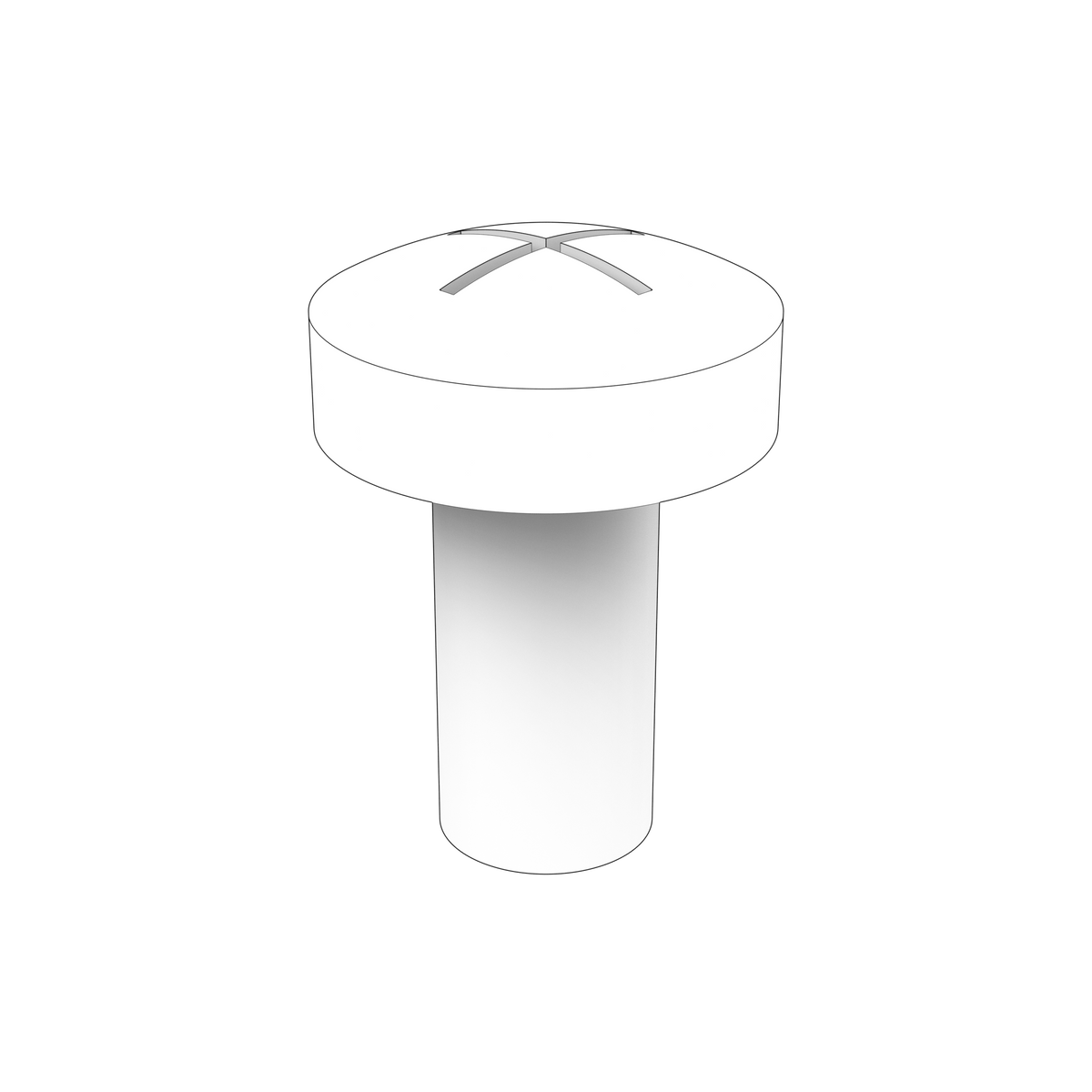956092 Cross Recessed Screw | Genuine Volvo Penta Part - photo 2 of 2