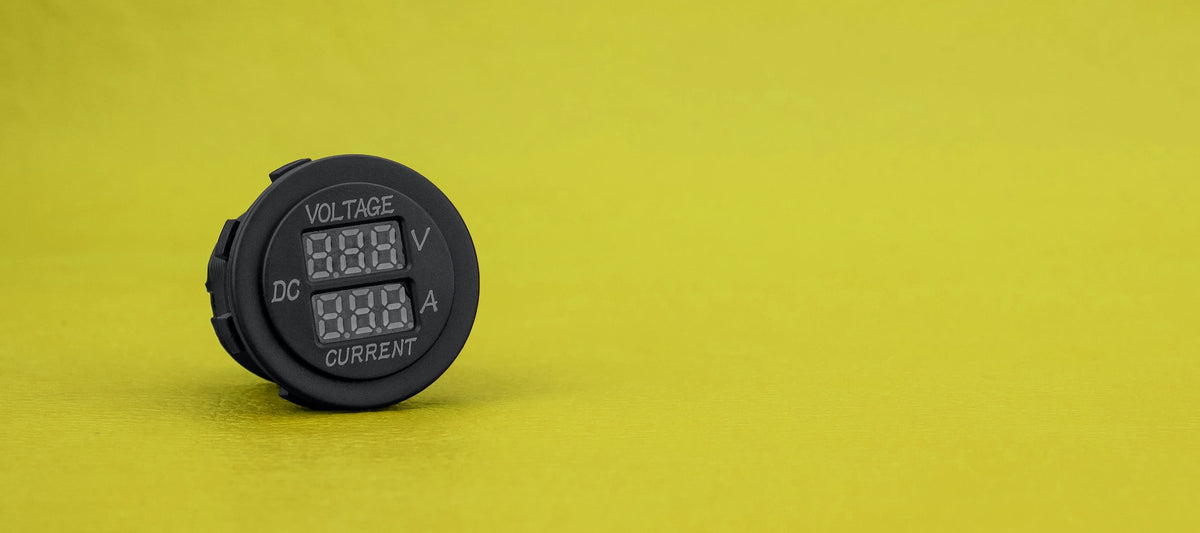 ACCSOKT-VLT-AMP Stedi Dual Display 4X4 Volt & Amp Meter | Genuine STEDI Product