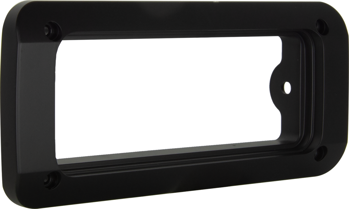 MK011B Large Flush Mount Bracket - Suit GX400 / GX700 - Black | Genuine GME Electronics