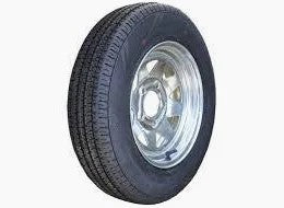 1461 13" x 155Rlt Radial Tyre & Galvanised Wheel