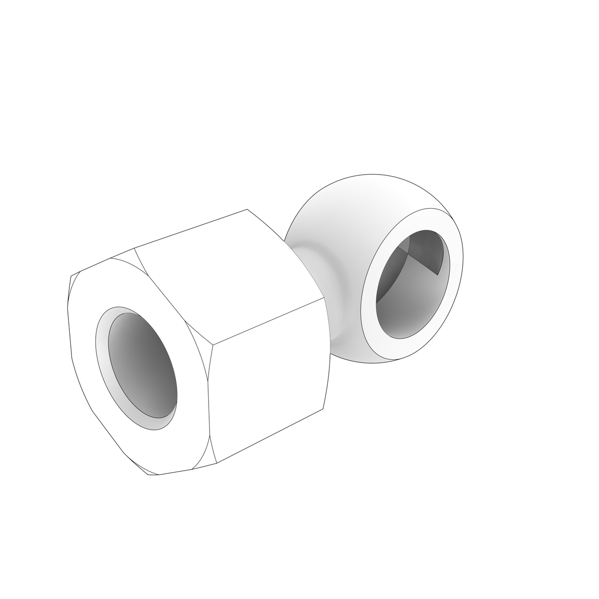 861101 Banjo Nipple | Genuine Volvo Penta Part