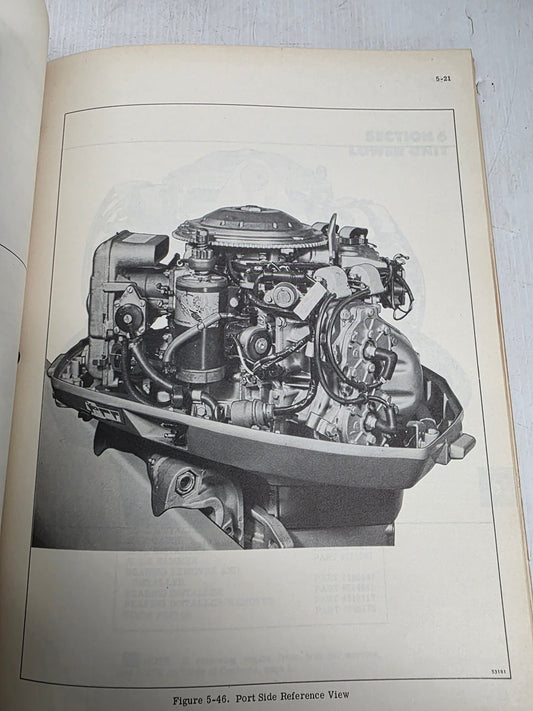 1975 Johnson 135HP Service Manual | Genuine Used Manual - photo 2 of 2