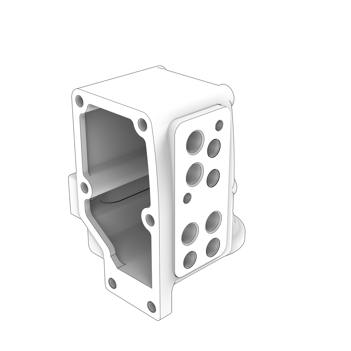 3826203 End Cover | Genuine Volvo Penta Part