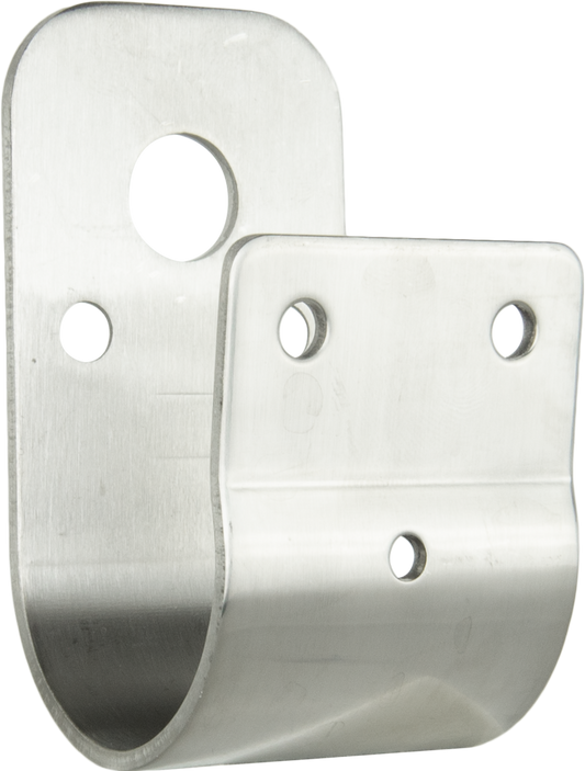 MB102SS 45MM WRAP-AROUND BULLBAR BRACKET - STAINLESS STEEL