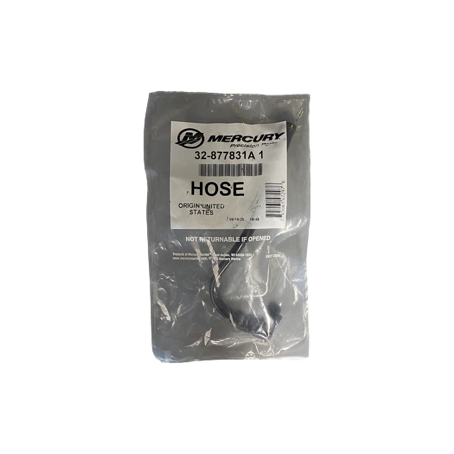 32877831A Mercury MerCruiser 1 Hose | Genuine Quicksilver OEM Part