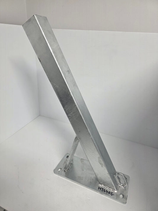 H3640G Mackay 65mm x 700mm Winch Post Galvanised Suits 75mm Drawbar | Marine Trailer Part