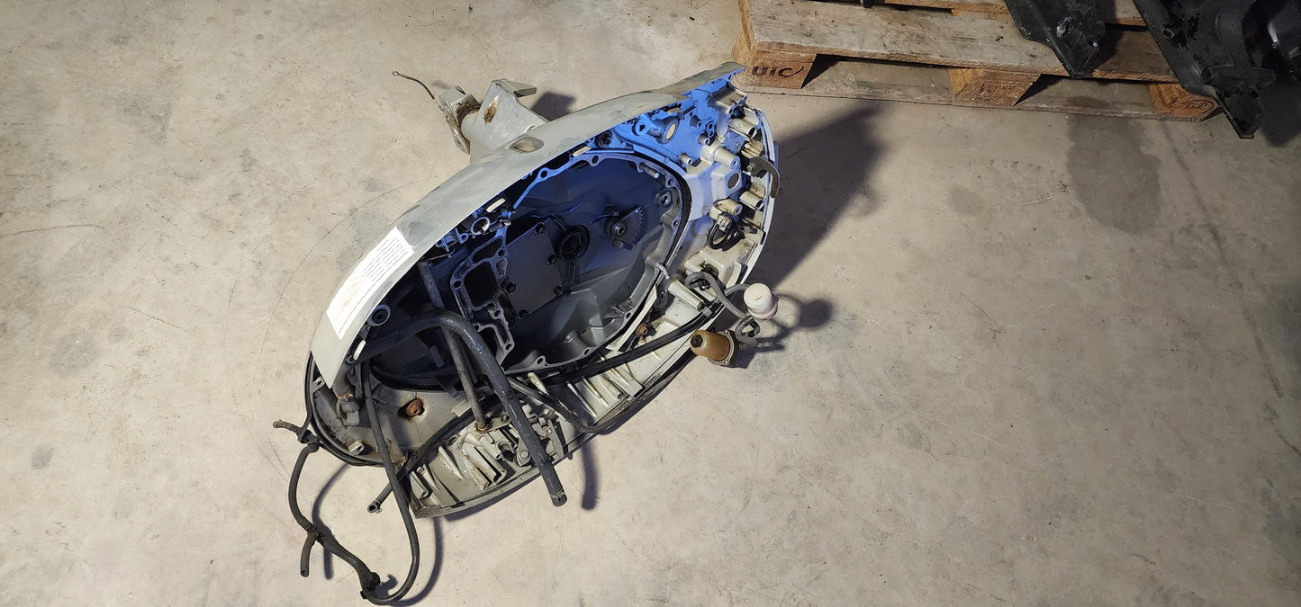 Honda Mount Case Assembly with Swivel Bracket and Lower Engine Cover | Genuine Used Part