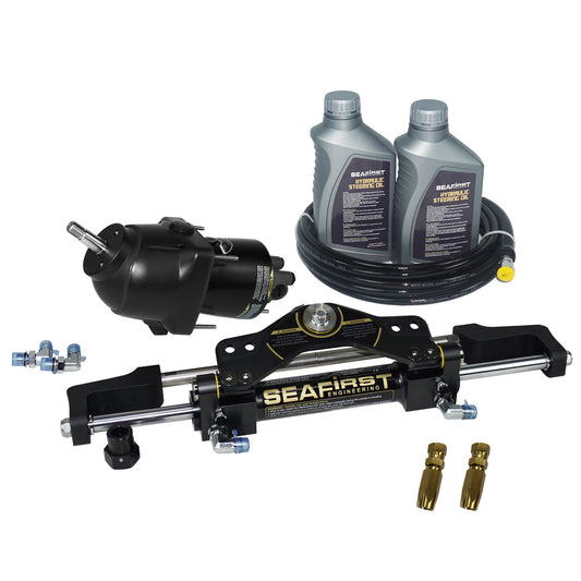 RWBG12414 Hydraulic Steering Kit 18cc Tilt Helm To 150HP & 15m Hose - Seafirst | Genuine SEAFirst Steering
