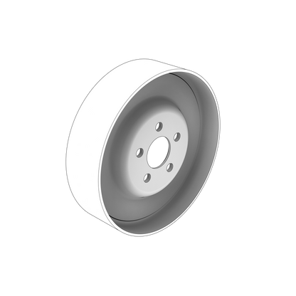 20711223 Pulley | Genuine Volvo Penta Part - photo 2 of 2