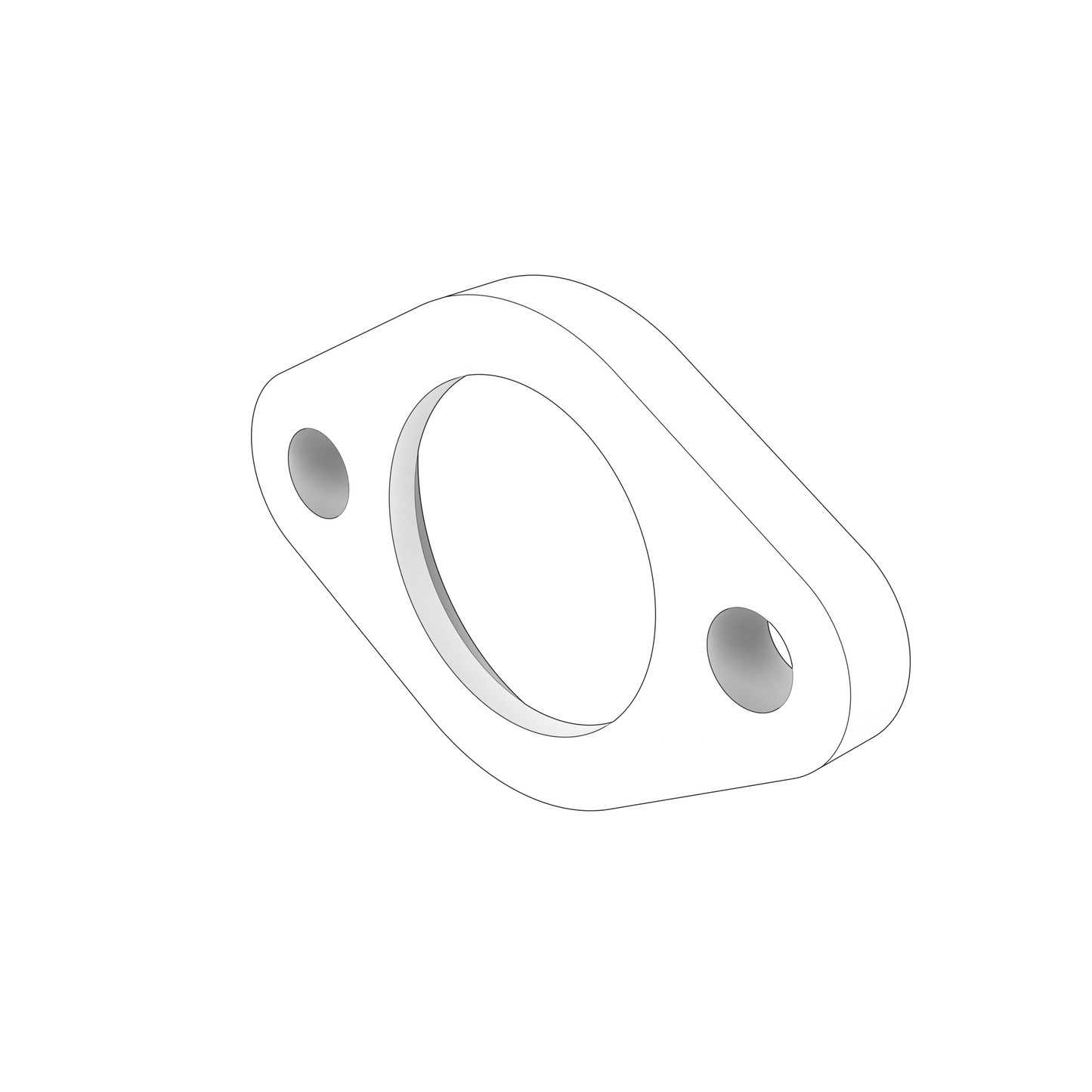 842912, Flange | Genuine Volvo Penta Part