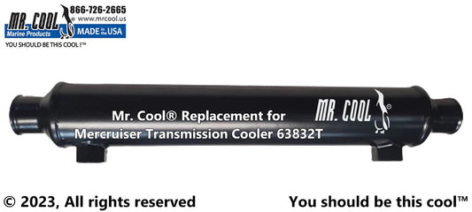 63832T Aftermarket Mercruiser Transmission Oil Cooler 3/8 in NPT | Sawley's Select Marine Parts