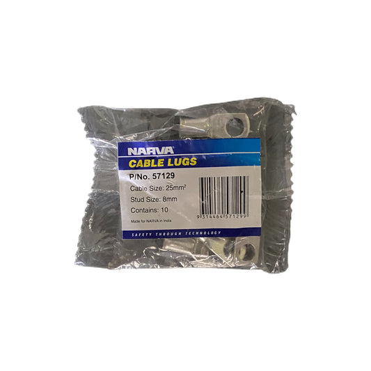 57129 Lug pack-cable 8mm stud x 3B&S (10 Pack)