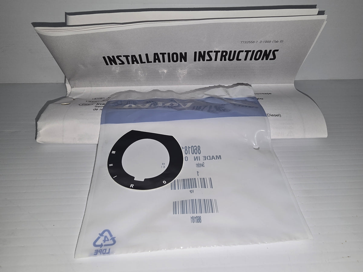 860182 Instrument Panel | Genuine Volvo Penta Part - photo 2 of 8