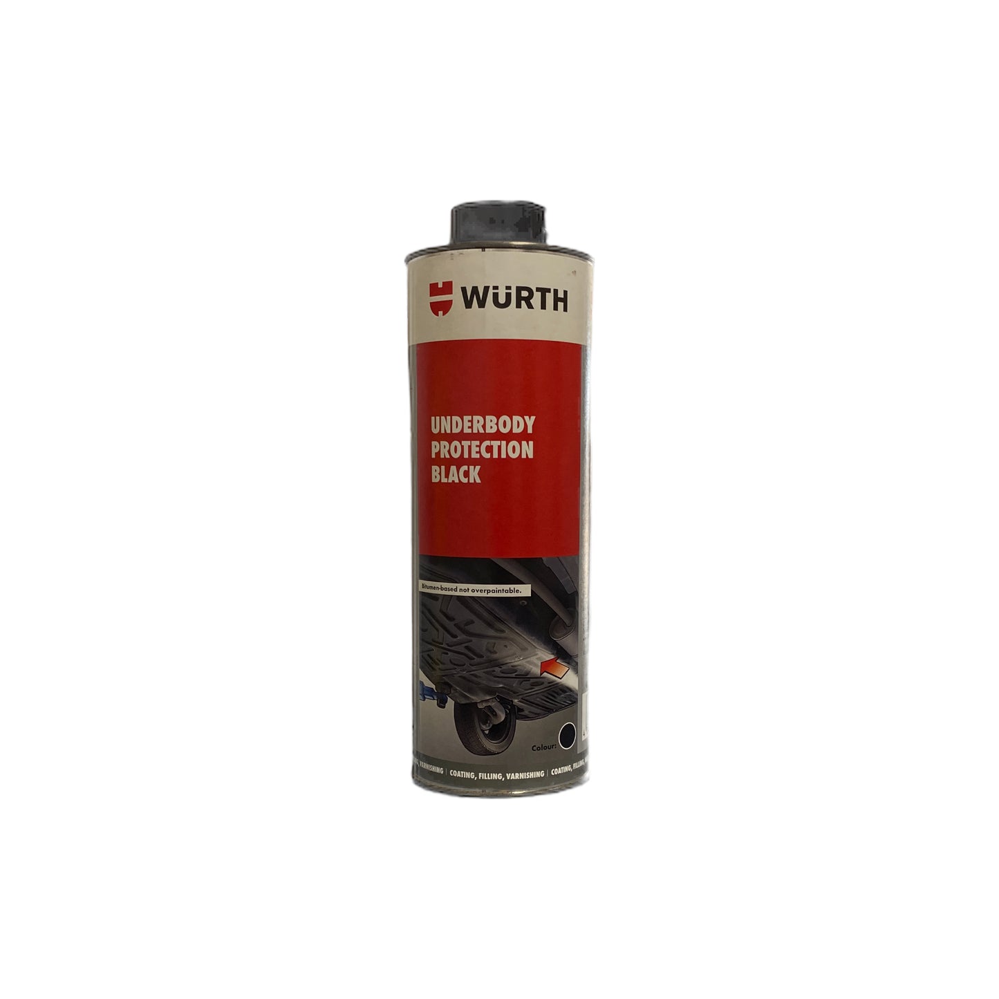 0892072 Under Body protection black | Genuine Wurth Product
