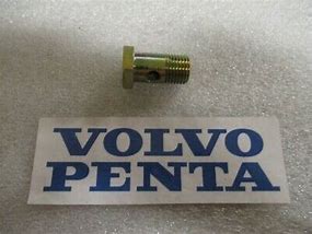 807058, Hollow Screw | Genuine Volvo Penta Part