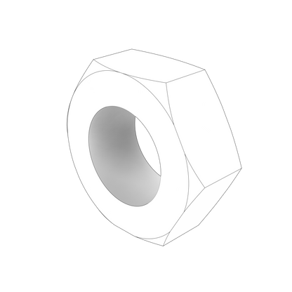 940175 Hexagon Nut | Genuine Volvo Penta Part - photo 2 of 2