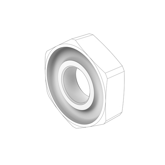 3593739 Nut | Genuine Volvo Penta Part - photo 2 of 2