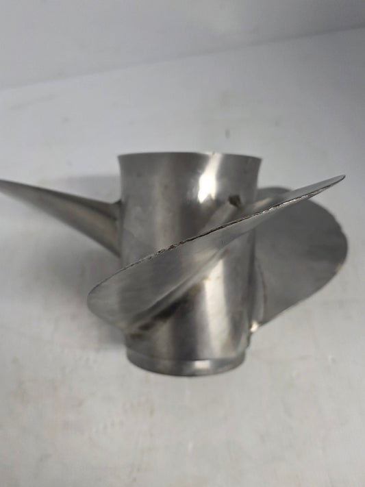 6E5-45947-00-EL 6E5-45947-00-00 Yamaha K Series 13 1/2 x 15 Aluminium Propeller – RH 15 Spline | Genuine Used Part