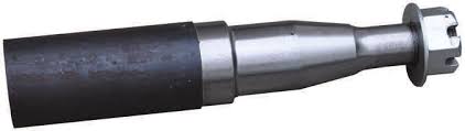 A1423N Mackay Axle Round Stub & Nut 245mm x 65mm 2000kg | Marine Trailer Part