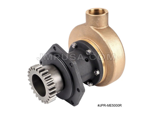 JPR-ME5000R Aftermarket Mitsubishi S6R/S6R2 Engine-Cooling Seawater Pump with Drive Gear | Sawley's Select Marine Parts