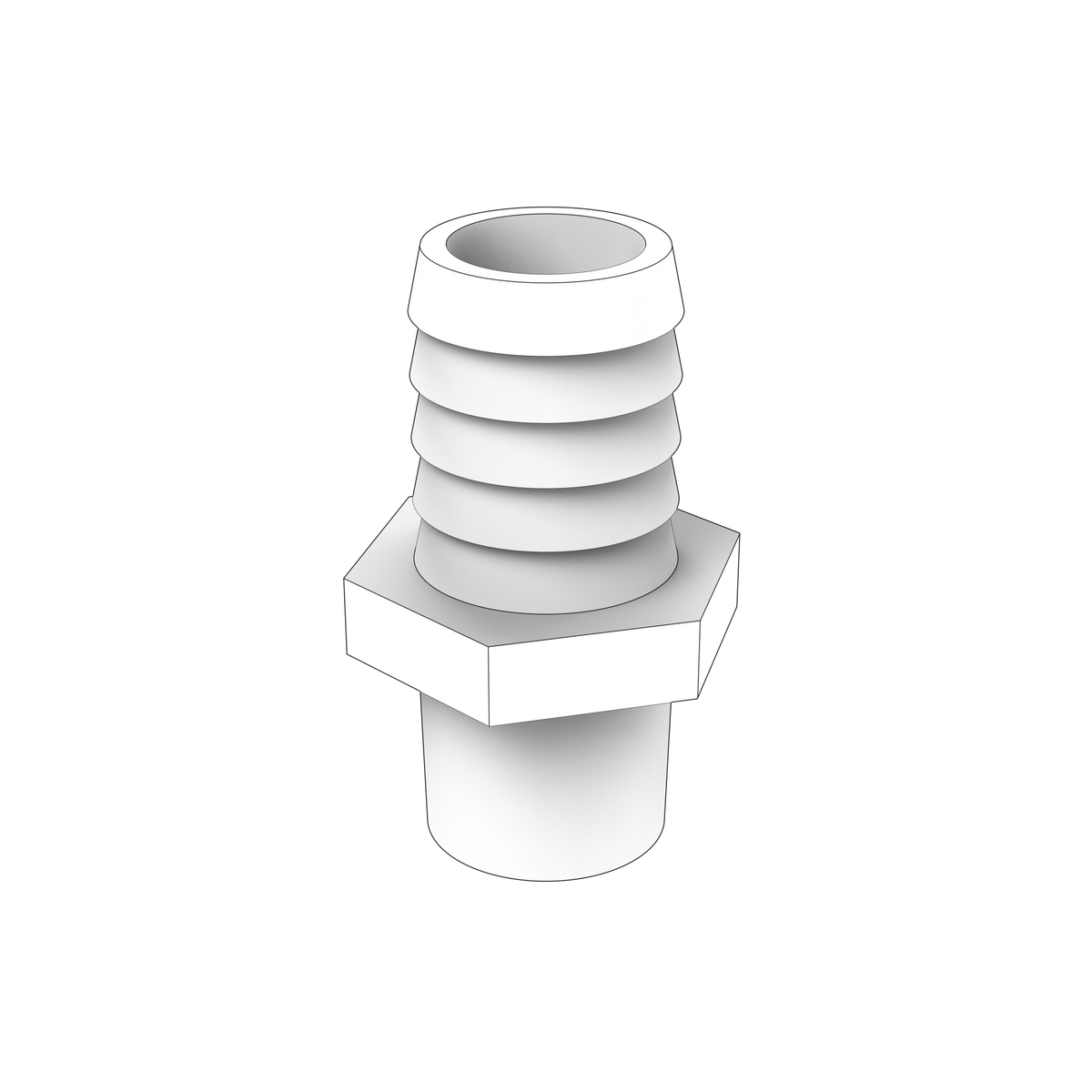 983744 Hose Nipple | Genuine Volvo Penta Part - photo 2 of 2