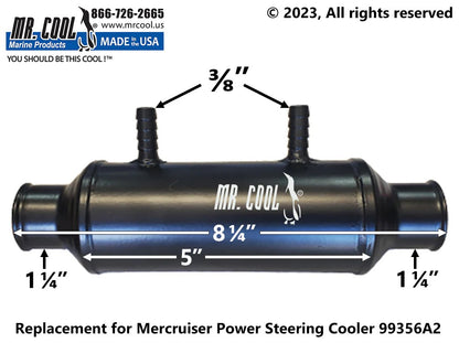 99356A2 / 8M0152028 Aftermarket Mercruiser Power Steering Cooler | Sawley's Select Marine Parts