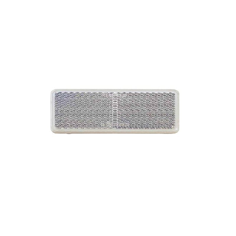 E5012-2 Mackay 2451S Dunbier Reflector White Self Adhesive Clamshell Pack Pair | Marine Trailer Part