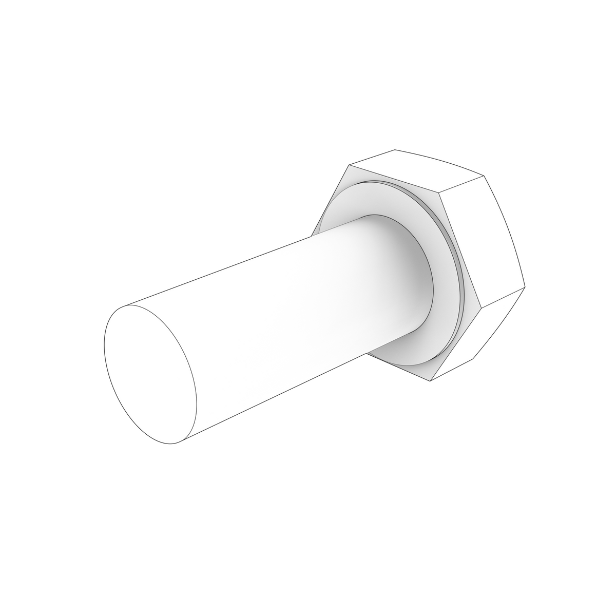 955524 Hexagon Screw | Genuine Volvo Penta Part