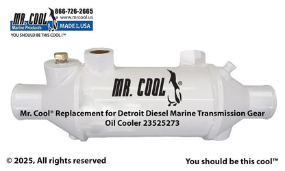 23525273 Aftermarket MTU Detroit Diesel Oil Cooler | Sawley's Select Marine Parts