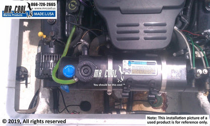 863709A02 Aftermarket Mercruiser 4.3L/5.0L/5.7L/6.2L Heat Exchanger | Sawley's Select Marine Parts