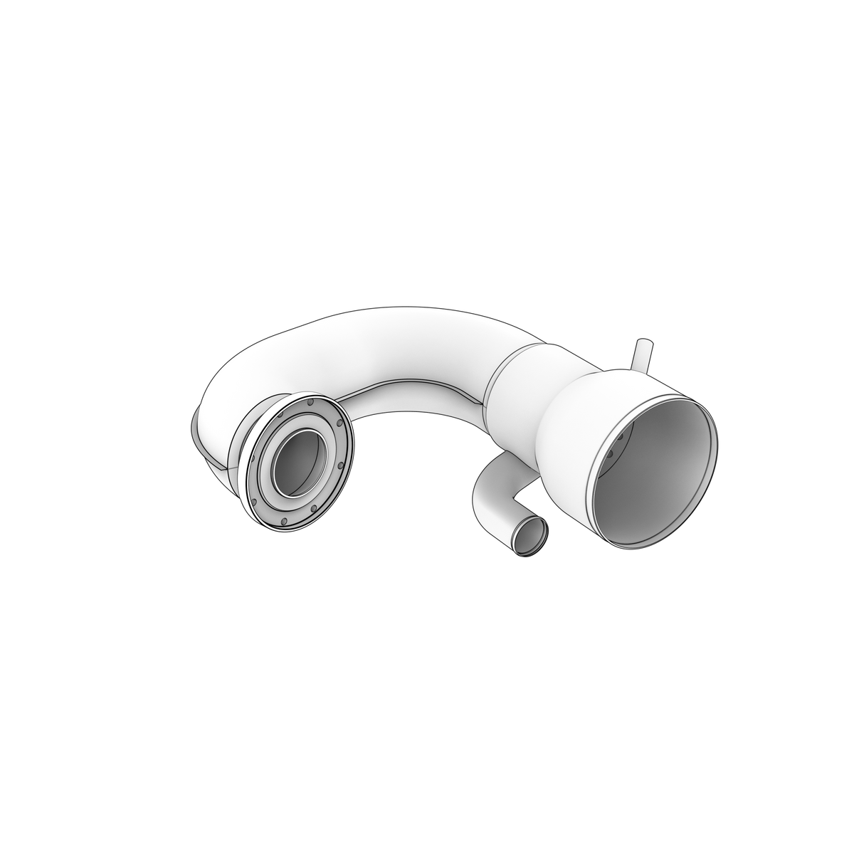 23904876 Exhaust Riser | Genuine Volvo Penta Part