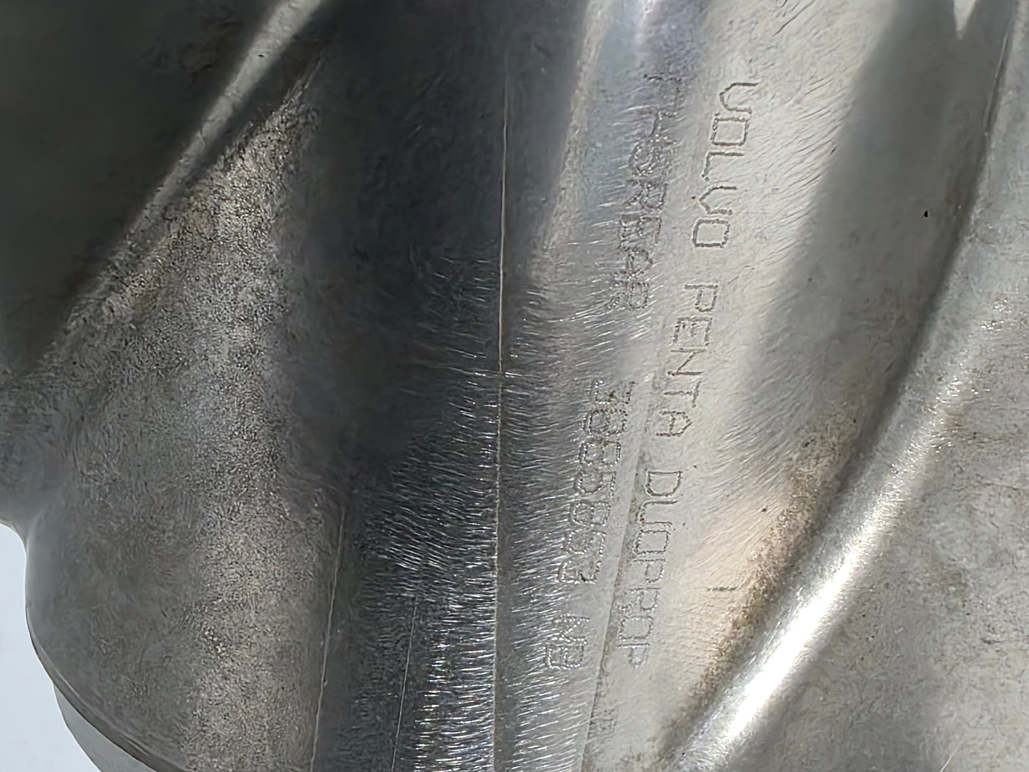3885853 Volvo Penta FH5 Rear Stainless Steel Duoprop Propeller – DPS-B Helical Spline | Genuine Used Part