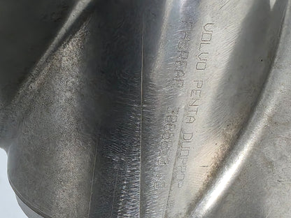 3885853 Volvo Penta FH5 Rear Stainless Steel Duoprop Propeller – DPS-B Helical Spline | Genuine Used Part