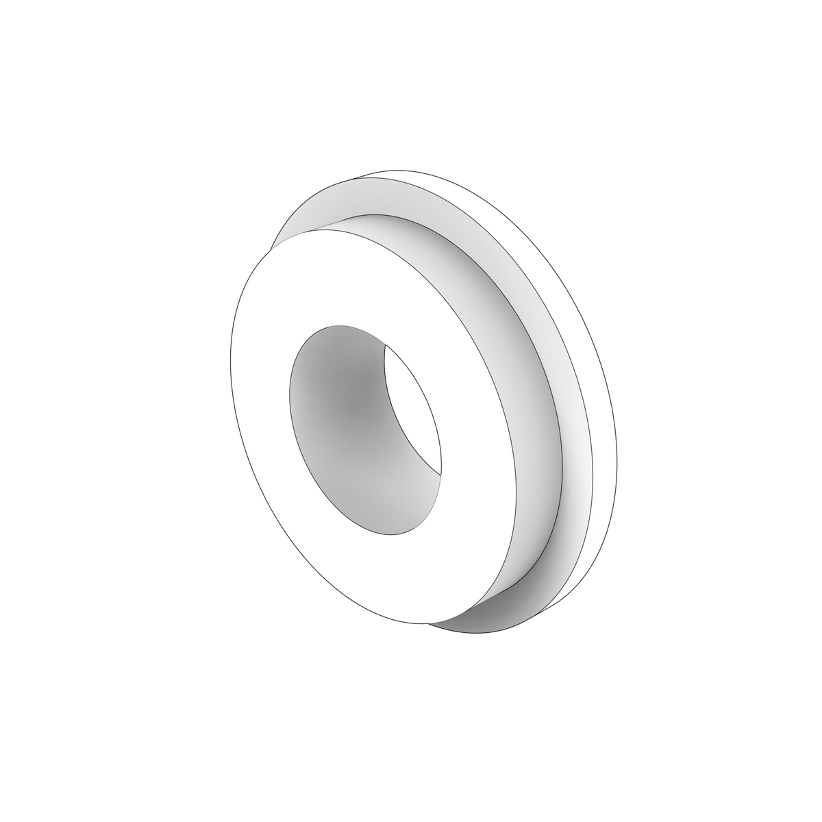 885570 Adapter plate | Genuine Volvo Penta Part - photo 2 of 2
