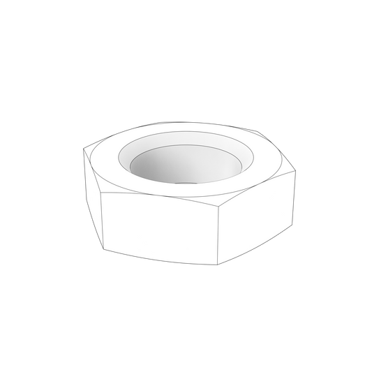 963917 Hexagon Nut | Genuine Volvo Penta Part - photo 2 of 2