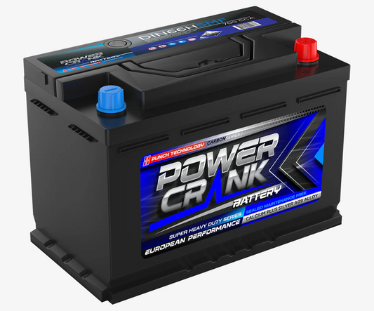 DIN66HSMF Power Crank 700 CCA Battery | European Series