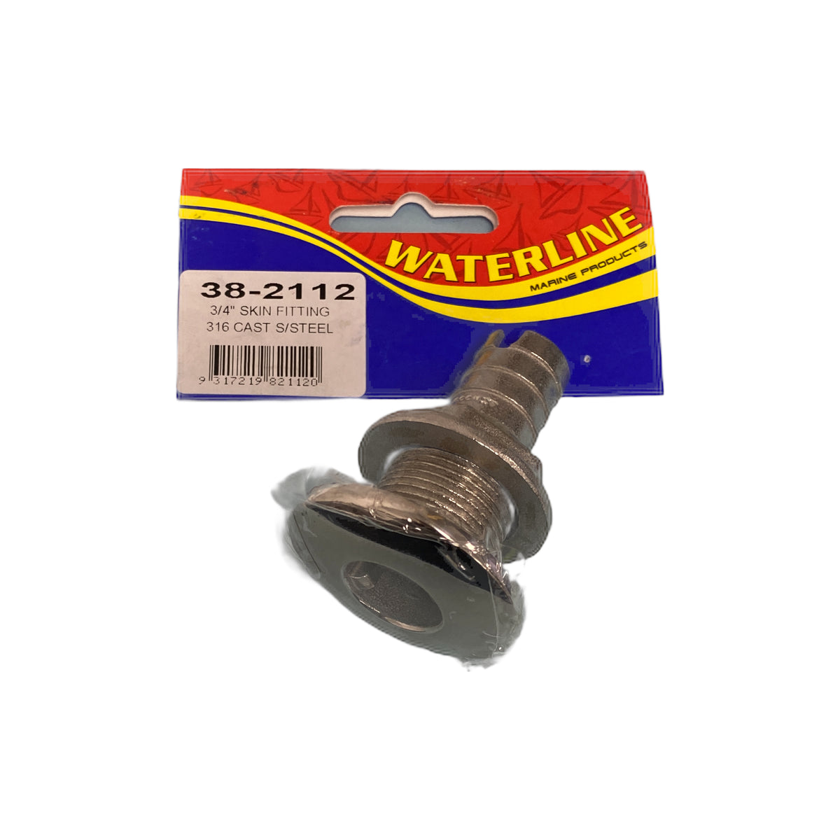 382112 Skin Fitting 3/4" | Marine Deck Hardware