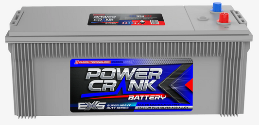 EXSN94SMF SMF Power Crank 1250 CCA Battery | Truck EXS Series