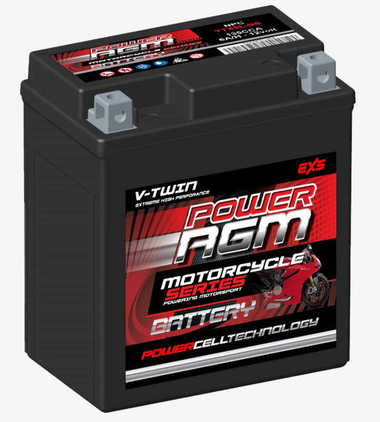 NPC-YTX5L-BS Power Crank 135 CCA 6 AH Battery | Power AGM YTX Series