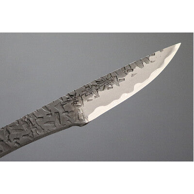 KB421H - 65mm White Steel Hayashi Blade (White Steel Handle with Leather Sheath) | Fishing & Outdoor Knife