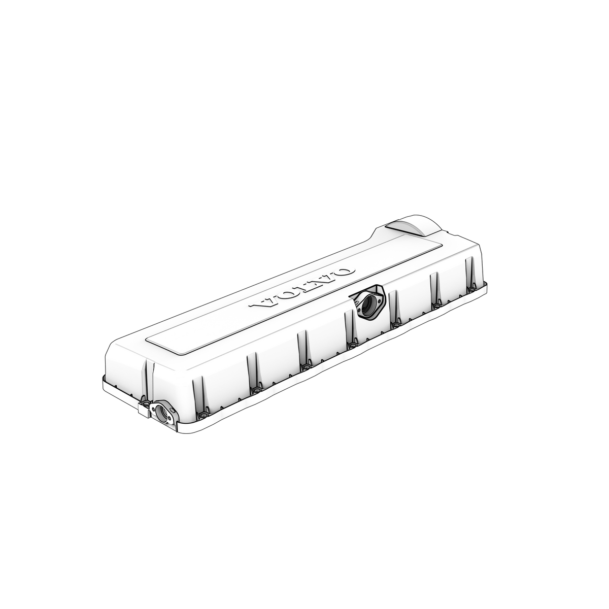 20709580 Valve Cover | Genuine Volvo Penta Part - photo 2 of 2