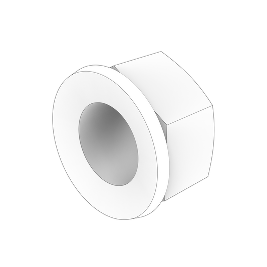 983717 Hexagon Nut | Genuine Volvo Penta Part