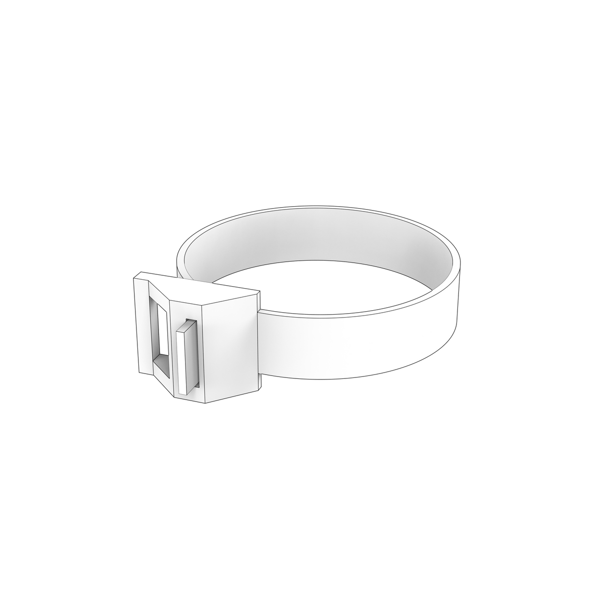 1075407 Cable Tie | Genuine Volvo Penta Part