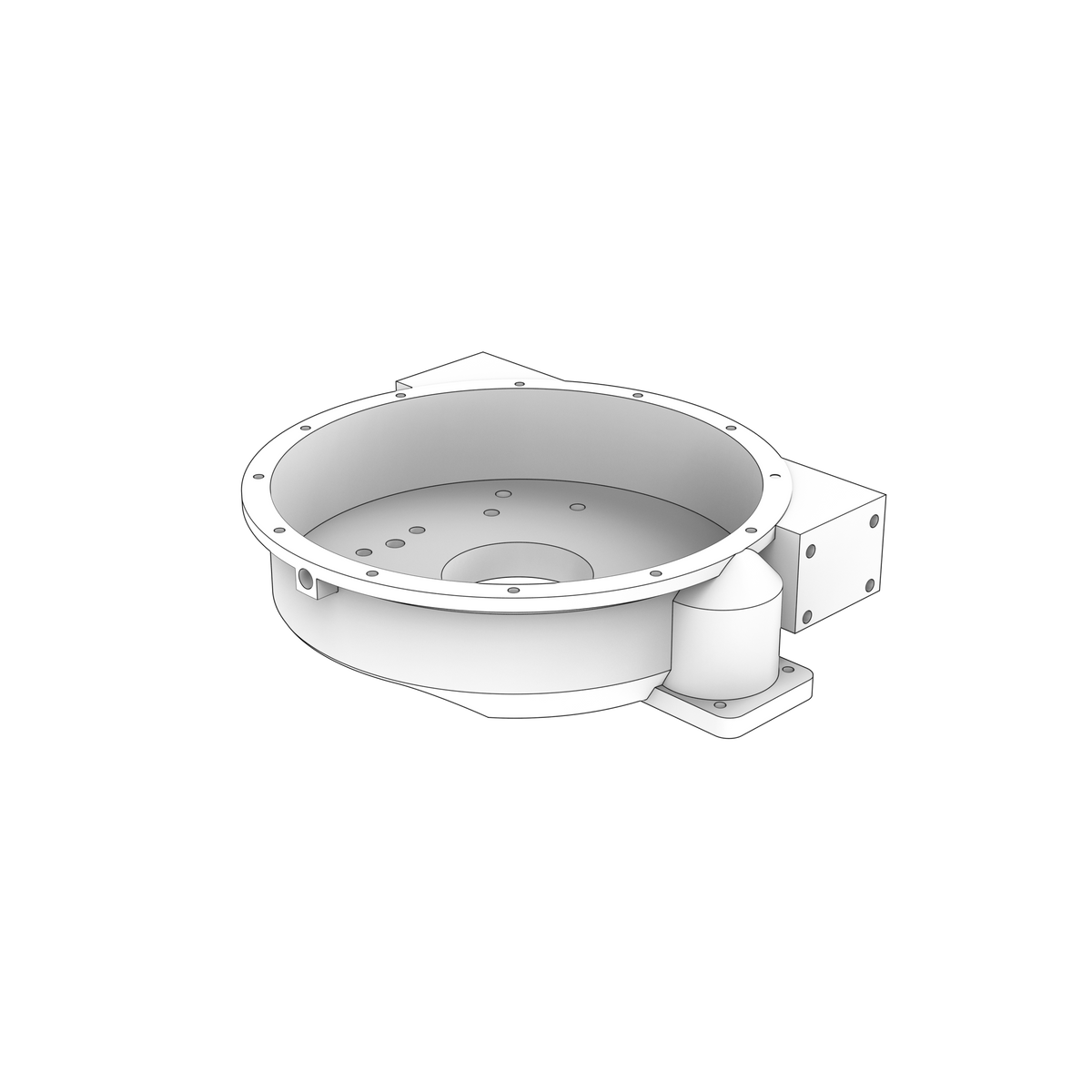 3827285 Flywheel Housing | Genuine Volvo Penta Part