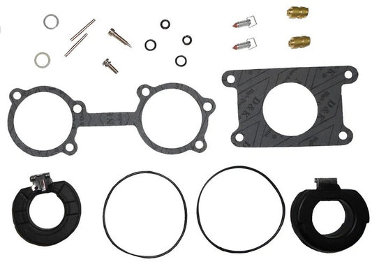 696-W0093-00 Aftermarket Yamaha Carburetor Kit E48CMH (2003), 55B/BE/BM (1992-02), E55CMH (2003-05) | Sawley's Select Marine Parts
