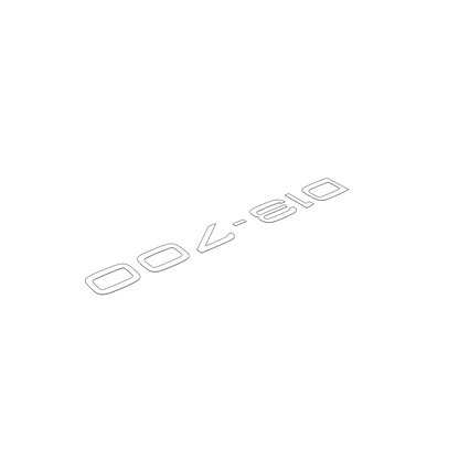 21260299 Decal | Genuine Volvo Penta Part