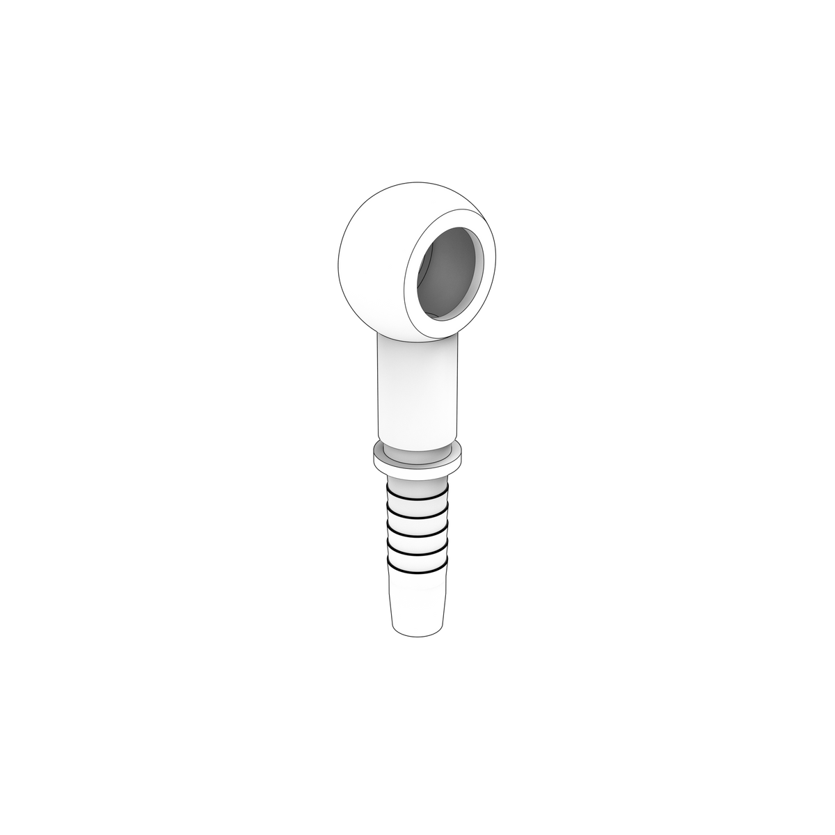 3587322 Banjo Nipple | Genuine Volvo Penta Part
