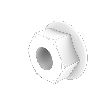 983048 Flange Nut | Genuine Volvo Penta Part