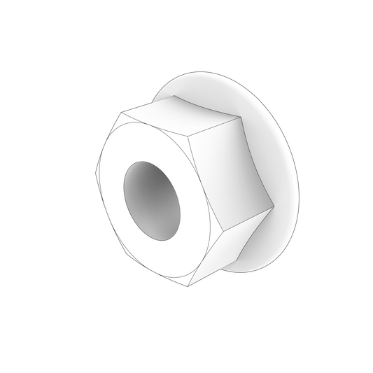 983048 Flange Nut | Genuine Volvo Penta Part